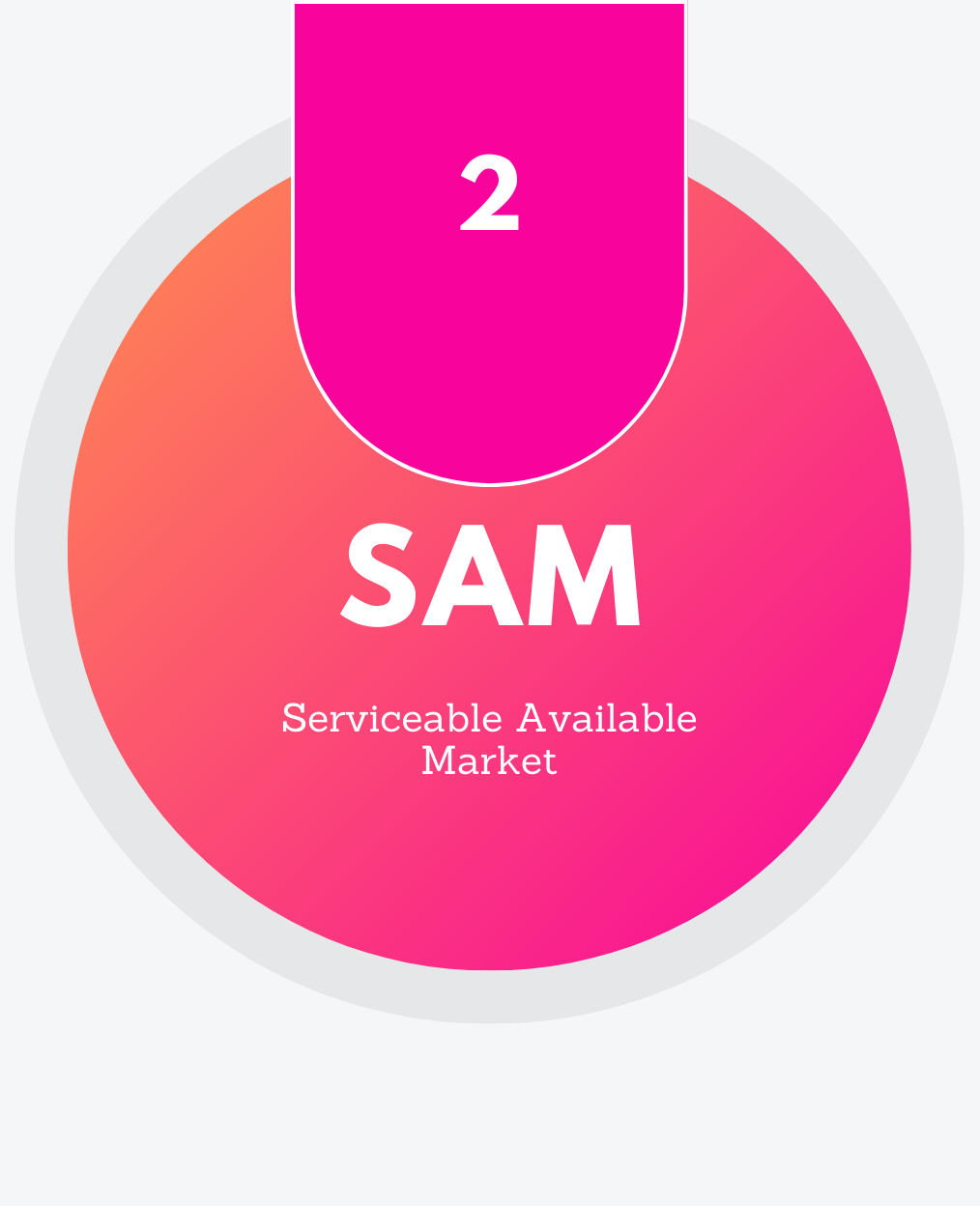 serviceable addressable market SAM